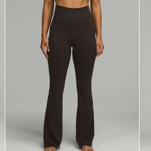 Lululemon Groove Super-High-Rise Flared Pant Nulu- green